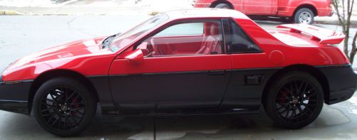 1985 pontiac fiero gt coupe 2-door 2.8l