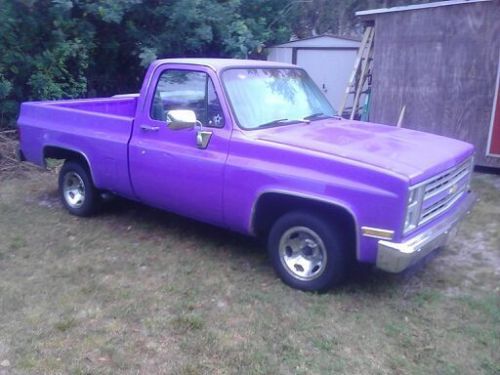 1984 chevy c 10 short bed