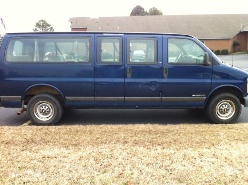 Find Used 2000 Gmc Savana 3500 15 Penger Van In Monticello 2000 Gmc Savana 3500 15 Penger Van Us 3 600 00