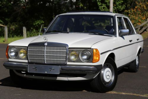 1985 mercedes benz 300d diesel 125k miles southern 1 of a kind cloth seats rare