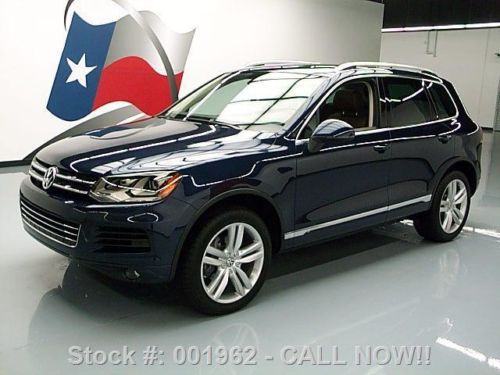 2012 volkswagen touareg tdi executive diesel awd nav! texas direct auto