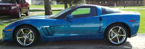 2011 corvette grand sport jetstream blue!!! 436 hp!!! &lt;2k miles!!!