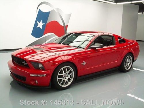 2009 ford mustang shelby gt500 6-spd shaker spoiler 47k texas direct auto