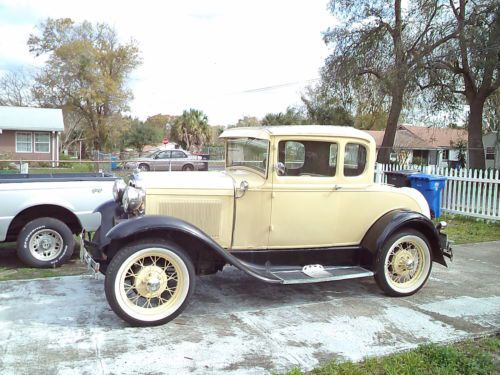 1929 ford model &#034;a&#034; 2 door coupe