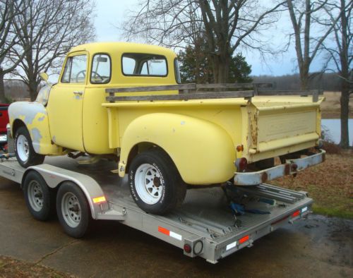 1953 chevrolet 5 window cab 3100 pickup truck project-one family owned since new