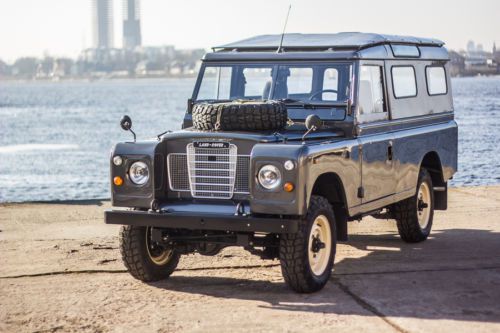 Fully restored 1984 series 3 109 factory lhd painted in bonatti grey