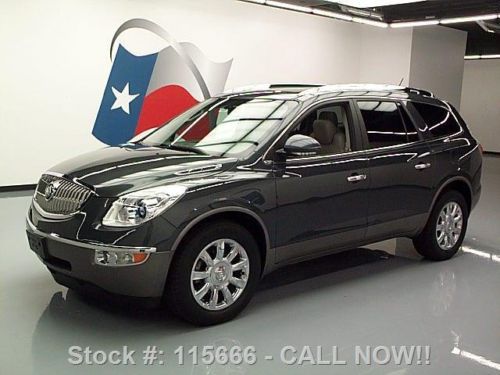 2011 buick enclave cxl heated leather dual sunroof 46k texas direct auto