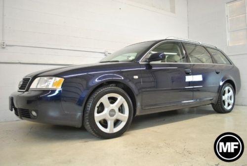 Carfax 1 owner avant wagon quattro all wheel drive loaded leather heated seats