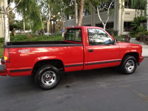 1990 chevrolet c1500 sport silverado pickup 2nd owner great shape 454 ss truck