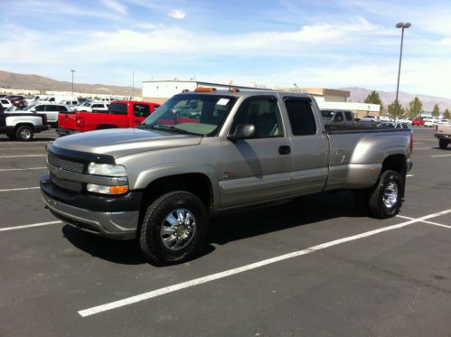 2002 chevy silverado lt ext-cab 4x4 duramax diesel dually / 90-day layaway