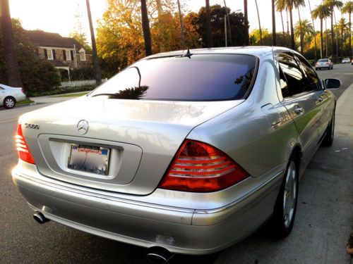 2003 mercedes-benz s600 sedan 4-door 5.5l