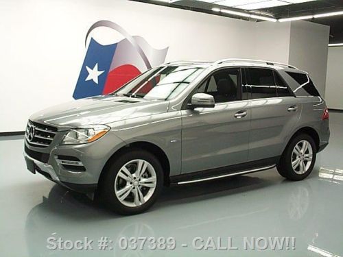2012 mercedes-benz ml350 4matic awd sunroof nav only 5k texas direct auto