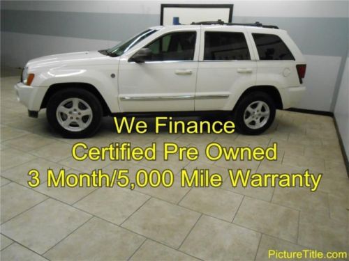 05 grand cherokee limited 4wd leather sunroof certified we finance texas