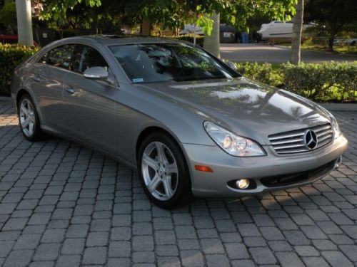 06 cls 500 5.0l v-8 leather heated seats sunroof airmatic cd changer 1 owner