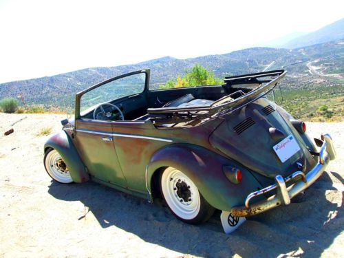1962 beetle cabriolet / convertible hoodride