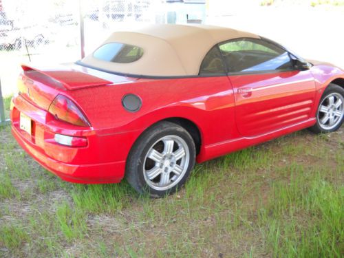 2001 Misubishi Eclipse Spyder Gt Convertible, US $4,500.00, image 4