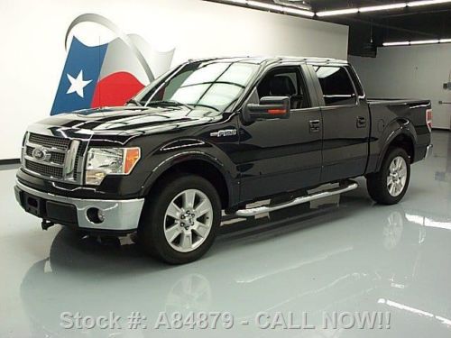 2010 ford f-150 lariat crew climate leather 20&#039;s 59k mi texas direct auto