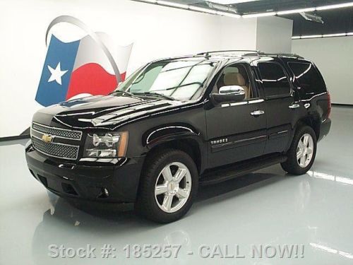 2008 chevy tahoe ltz sunroof nav rear cam dvd 20&#039;s 75k texas direct auto