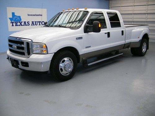 We finance!!!  2006 ford f-350 lariat powerstroke diesel dually auto long bed cd