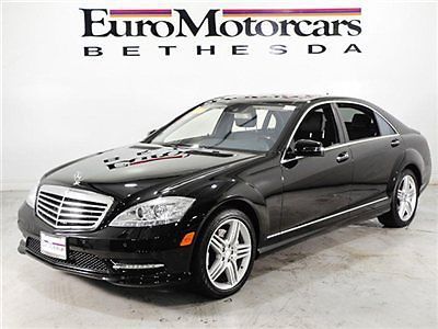 Mb certified cpo sport pkg rear seat package pano roof black leather panorama md