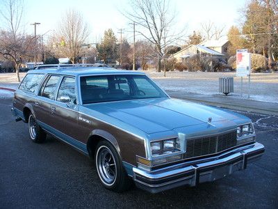 Beautiful - rare - 1977 buick lesabre estate wagon 2 owner 75k actual woody !!