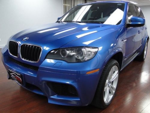 11 bmw x5 m monte carlo blue 1 owner clean carfax gps camera heated seats