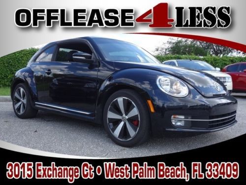 Volkswagen beetle coupe 2.0t turbo we finance warranty 1 owner clean carfax