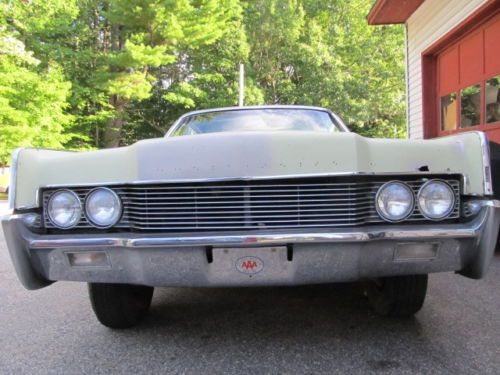 1966 LINCOLN CONTINENTAL CONVERTIBLE EXCELLENT PROJECT CAR NO RESERVE, image 1