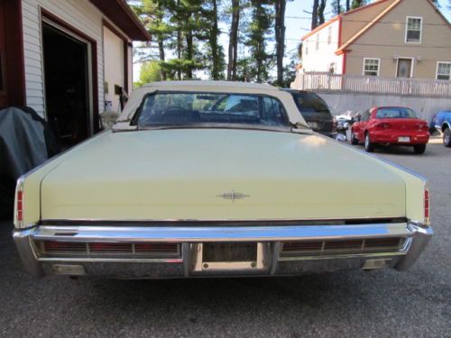 1966 LINCOLN CONTINENTAL CONVERTIBLE EXCELLENT PROJECT CAR NO RESERVE, image 18