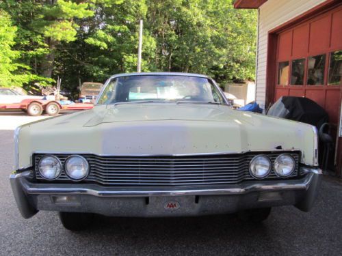 1966 LINCOLN CONTINENTAL CONVERTIBLE EXCELLENT PROJECT CAR NO RESERVE, image 21