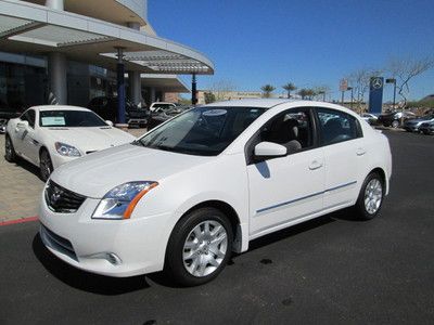 2011 white automatic sedan miles:18k