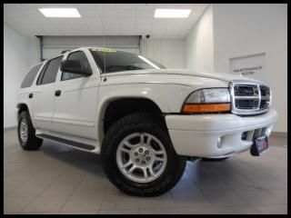 03 dodge durango slt 4wd, 4x4, leather, super clean!, 1 owner, 3rd row seat,