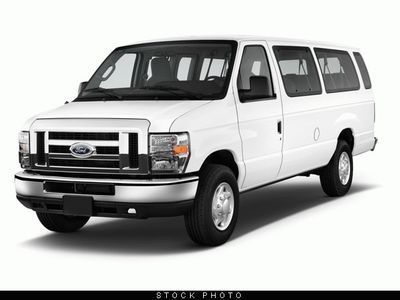 Ford e-350 low miles gasoline 5.4l v8 sfi sohc 16v white