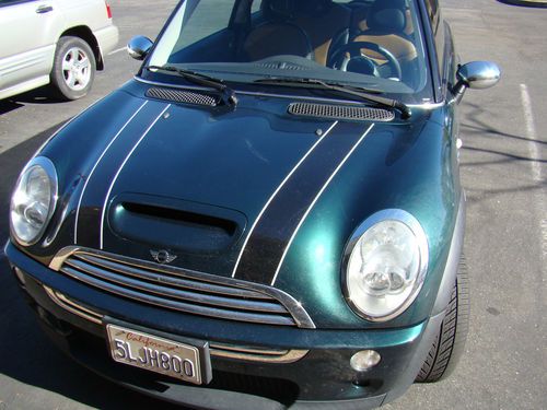 2005 mini cooper "s" supercharged 6 speed garage kept well maintained