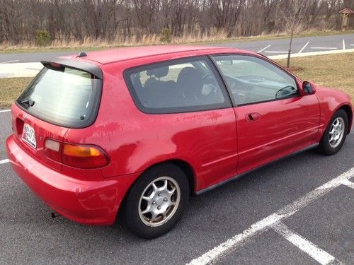 Sell Used 1995 Honda Civic Vx Hatchback 3 Door 1 5l No