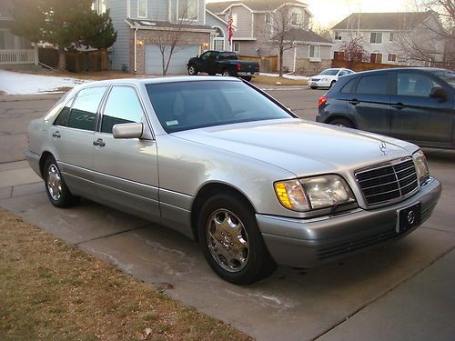 1996 mercedes benz s500 - excellent condition.