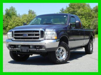 2004 ford f250 lariat extended cab 4x4 4wd 6.0l powerstroke diesel leather int.