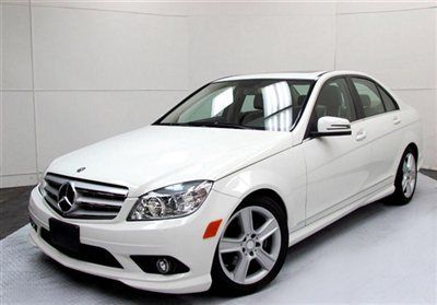 One owner no reserve c300 4matic awd premium sport factory warranty carfax