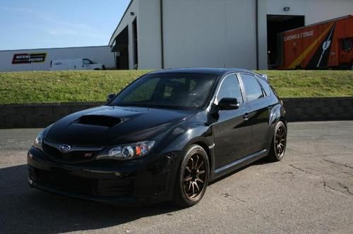 2008 subaru impreza wrx sti wagon black, 400hp,  upgraded turbo and more