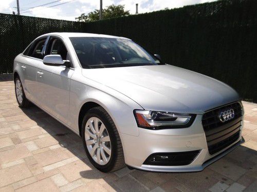 Perfect 13 audi a 4 premium 1 owner only 4k miles loaded florida driven