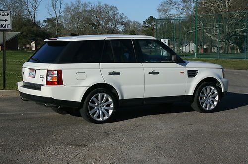 Sell Used 2006 Range Rover Sport Supercharged Rare White