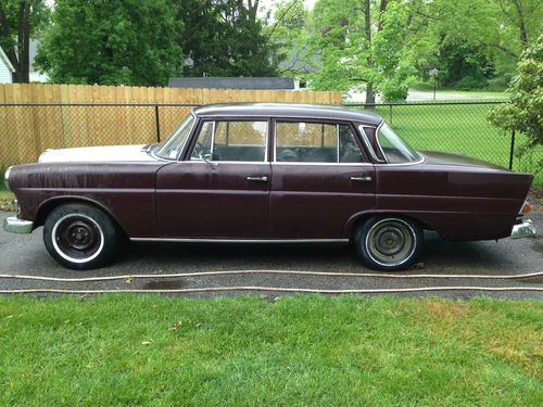 1967 mercedes benz 200d heckflosse fintail project car -strong motor-no reserve