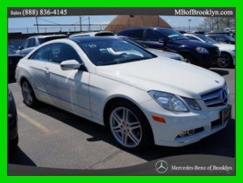 2010 e 350 coupe, sport package, navi, back up camera, pano roof, certified