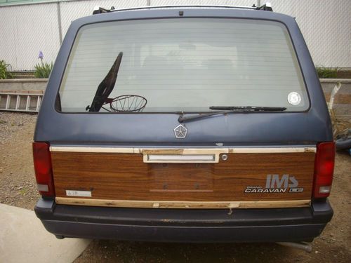 Dodge Grand Caravan For Sale >> Sell used 1990 DODGE GRAND CARAVAN LE WHEELCHAIR VAN NO RESERVE RUNS AND DRIVES in Maspeth, New ... Dodge Grand Caravan For Sale >> Sell used 1990 DODGE GRAND CARAVAN LE WHEELCHAIR VAN NO RESERVE RUNS AND DRIVES in Maspeth, New ...