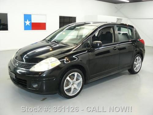 2007 nissan versa 1.8 s 6 speed spoiler 17" alloys 78k texas direct auto