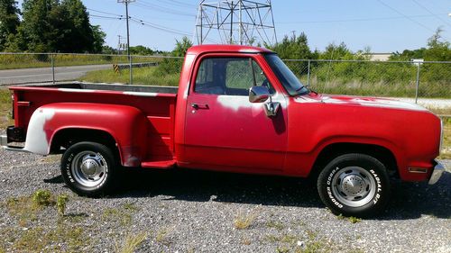 1978 dodge stepside pickup