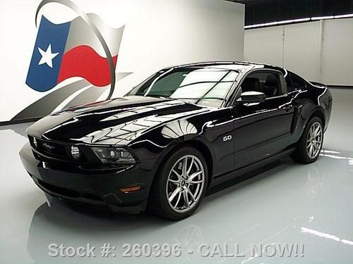 2012 ford mustang gt 5.0 6 spd leather park assist 16k  texas direct auto