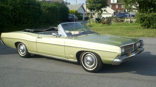 1968 ford galaxie  500 xl convertible no reserve