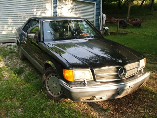 1986 mercedes benz sec 2 door coupe