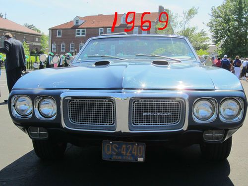 1969 pontiac firebird convertible celebrity owned